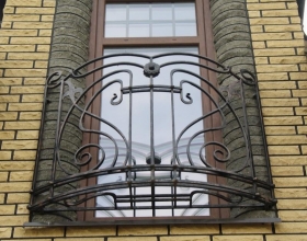 Кованые балконы в Воронеже №19