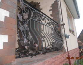 Кованые балконы в Воронеже №24
