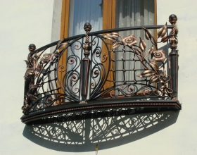 Кованые балконы в Воронеже №6