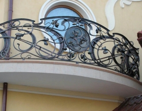 Кованые балконы в Воронеже №61
